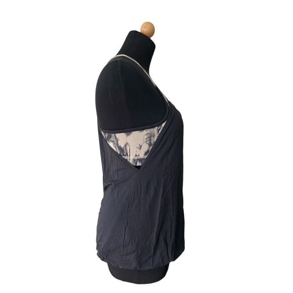 LULULEMON ATHLETICA NO LIMITS TANK IN GEANITE SIZE 4 - Picture 9 of 11